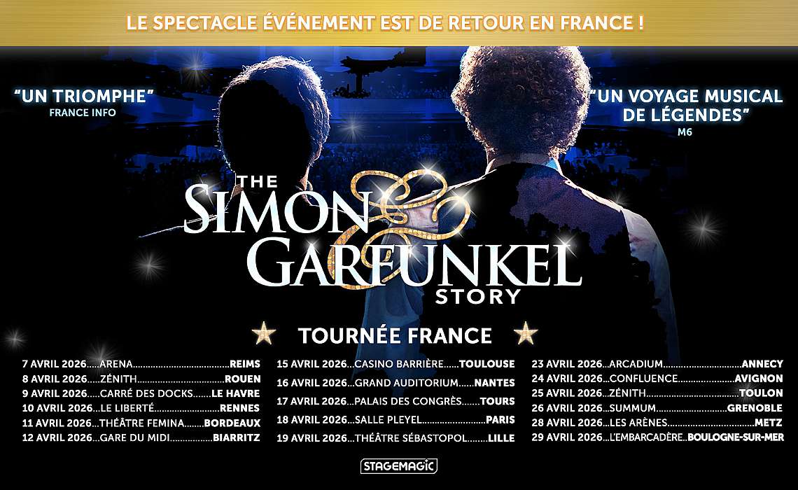 The Simon & Garfunkel Story en tournée en 🇫🇷 en 2026