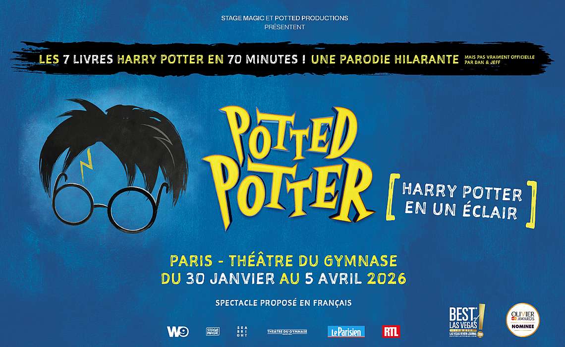 Potted Potter [Harry Potter en un éclair] à Paris à partir du 30 janvier 2026 !