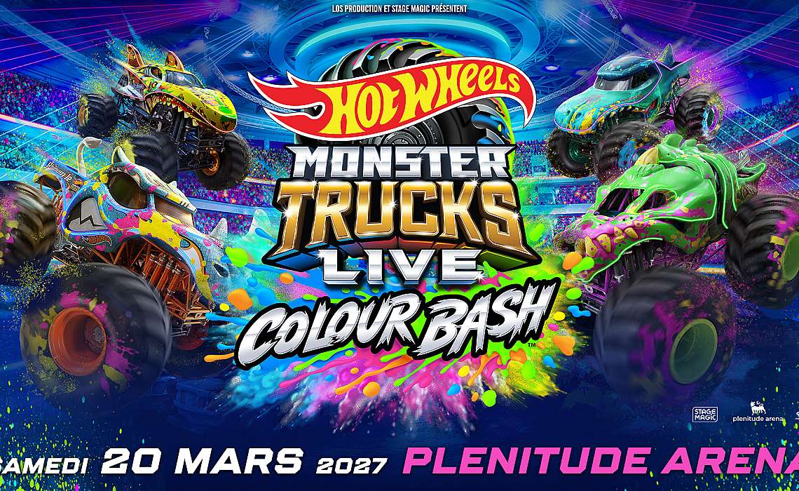 Hot Wheels Monster Trucks Live™️ Colour Bash le 20 mars 2027